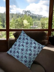 Jakar Desenli Makinada Yıkanabilir Kırlent