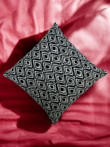 jakar desenli yıkanabilir kırlent