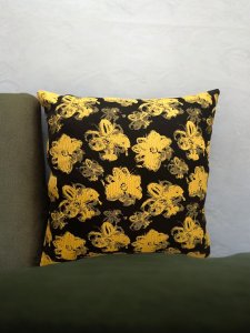 jakar desenli yıkanabilir kırlent