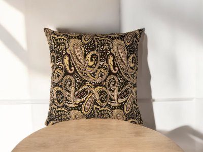 jakar desenli yıkanabilir kırlent