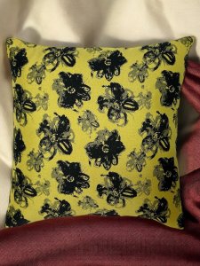 jakar desenli yıkanabilir kırlent