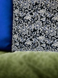 Jakar Desenli Makinada Yıkanabilir Kırlent